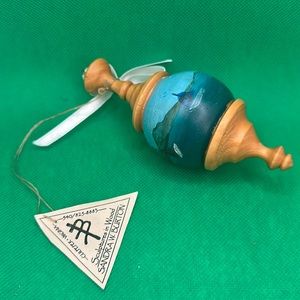 Sandra Burton wooden ornament